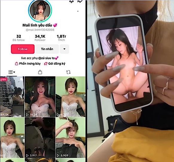 Hot Tiktoker Mai Linh yêu dấu khoe clip địt nhau với bạn trai cực phê 8 Hot Tiktoker Mai Linh yeu dau khoe clip dit nhau voi ban trai