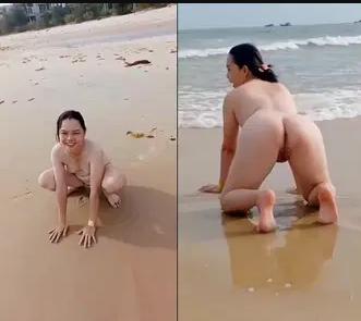 Đưa chị yêu miền Tây đi ngắm biển mà chị chơi bạo cởi hết đồ tạo dáng cho em trai quay phim 11 Đưa chị yêu miền Tây đi ngắm biển mà chị chơi bạo cởi hết đồ tạo dáng cho em trai quay phim