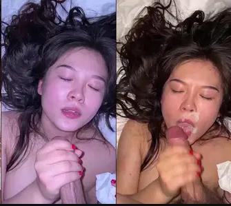 Tich tinh ca thang nay moi gap em ren dam xa het vao mat voi mieng cho em nuot